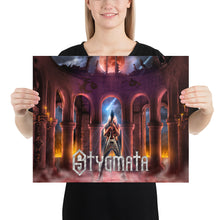Load image into Gallery viewer, STYGMATA Poster from the CD, STYGMATA - Bleed (inside artwork)
