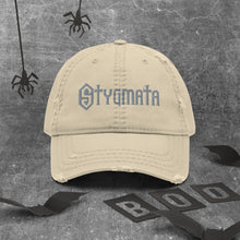 Load image into Gallery viewer, STYGMATA Distressed Dad Hat