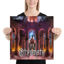 Load image into Gallery viewer, STYGMATA Poster from the CD, STYGMATA - Bleed (inside artwork)