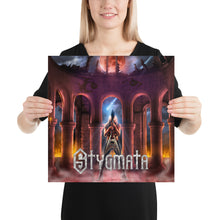 Load image into Gallery viewer, STYGMATA Poster from the CD, STYGMATA - Bleed (inside artwork)