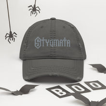 Load image into Gallery viewer, STYGMATA Distressed Dad Hat
