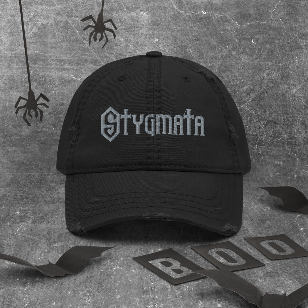 STYGMATA Distressed Dad Hat