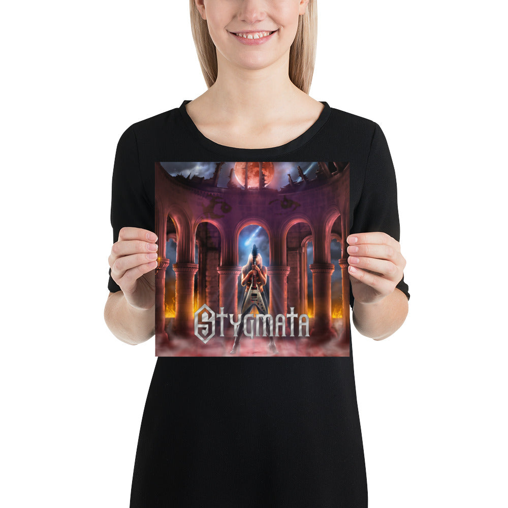 STYGMATA Poster from the CD, STYGMATA - Bleed (inside artwork)