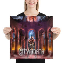 Load image into Gallery viewer, STYGMATA Poster from the CD, STYGMATA - Bleed (inside artwork)
